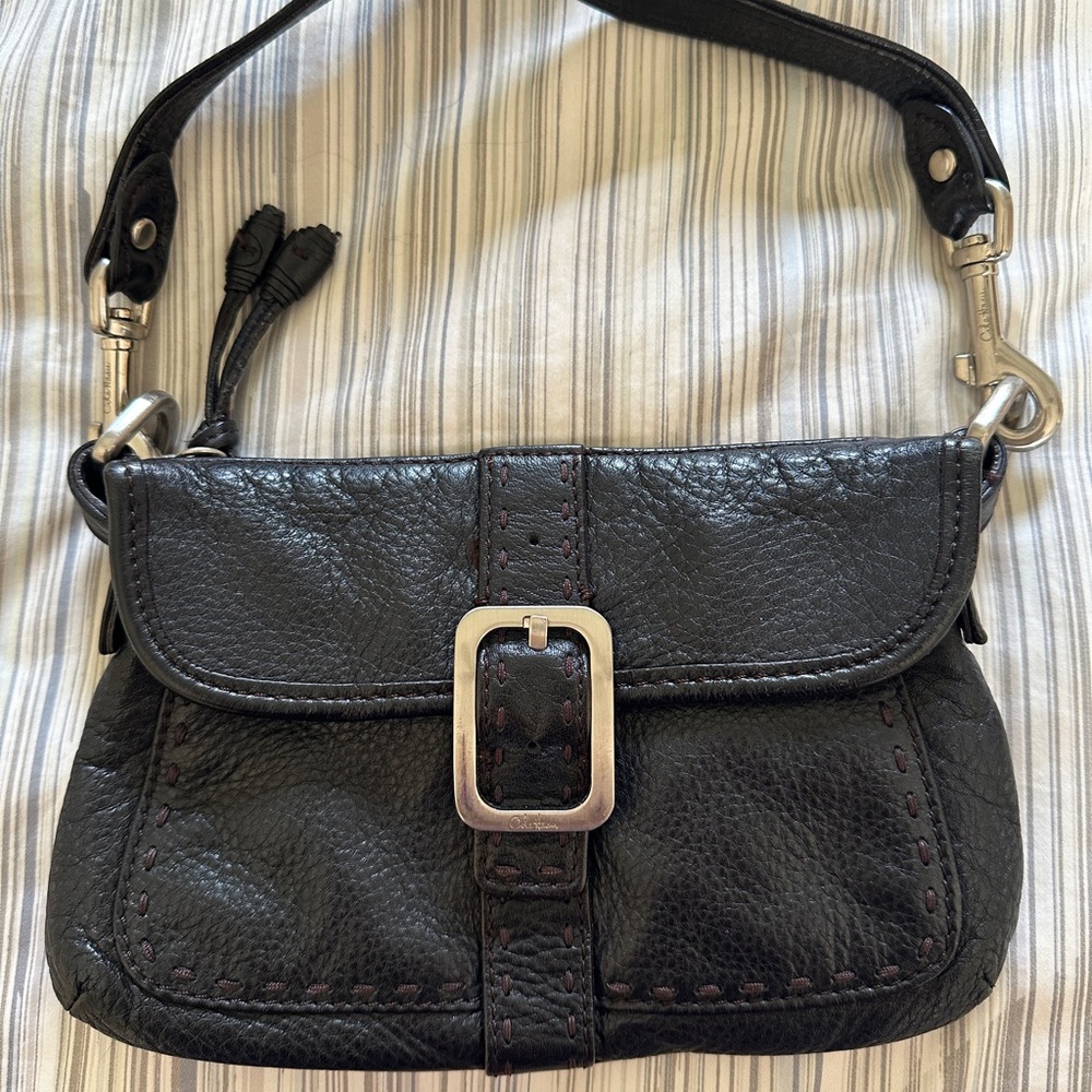 Cole Haan Vintage Black Leather Bag